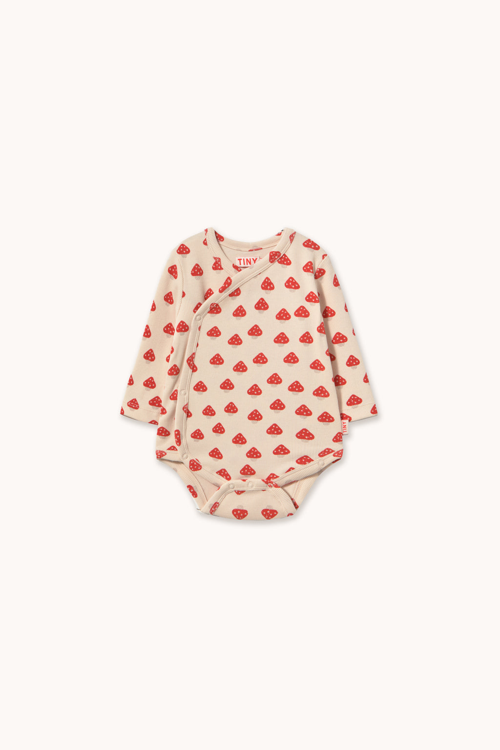 Mini Mushroom Rib Crossed Body by Tinycottons