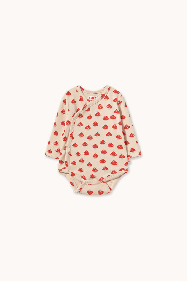 Mini Mushroom Rib Crossed Body by Tinycottons