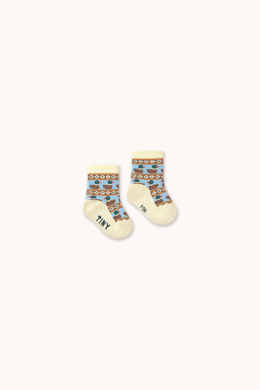 Tiny Ducks Baby Socks by Tinycottons