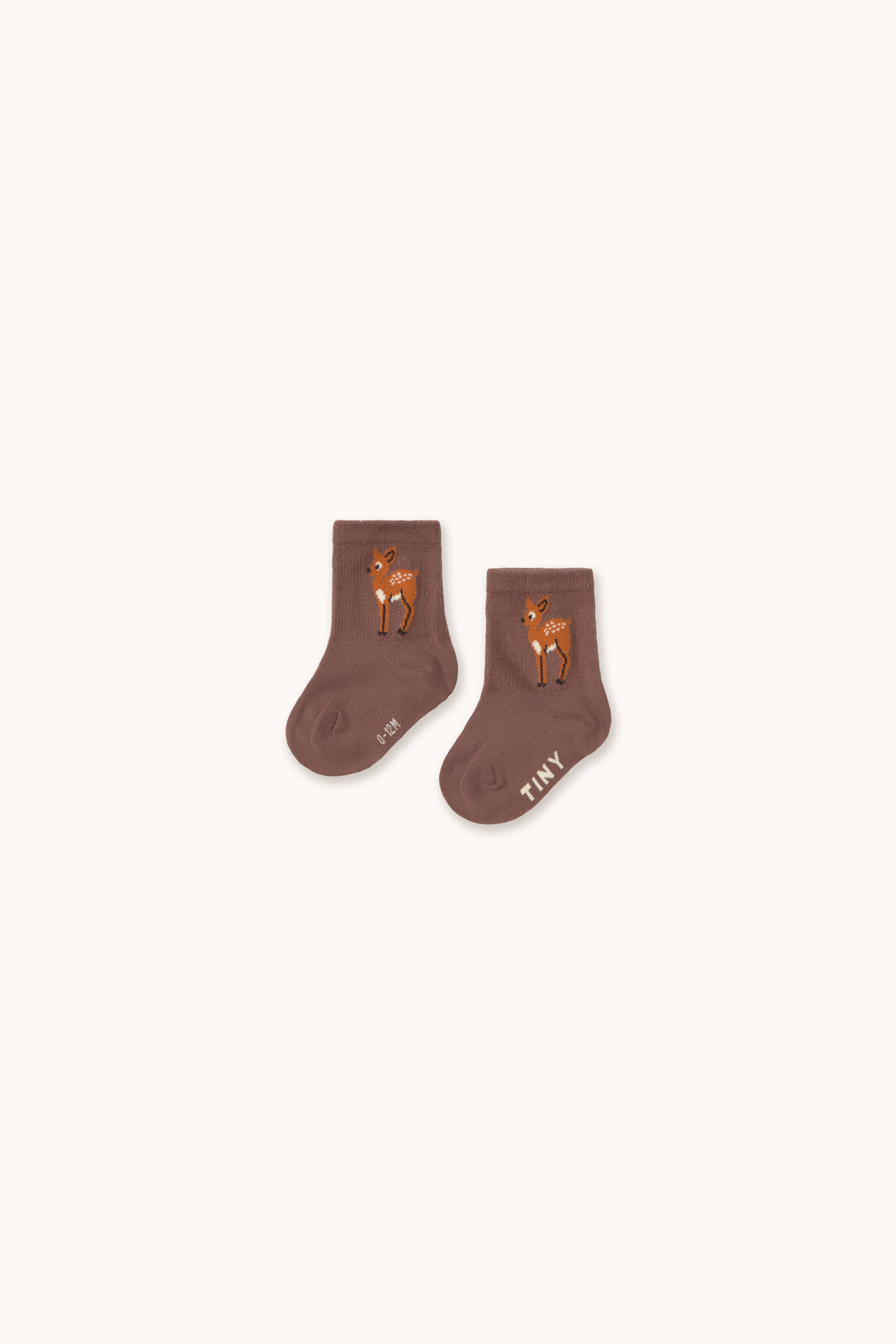Deer Baby Socks by Tinycottons
