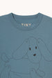 Dog Graphic Tee by Tinycottons
