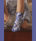 True Blue Adler Socks by mp Denmark