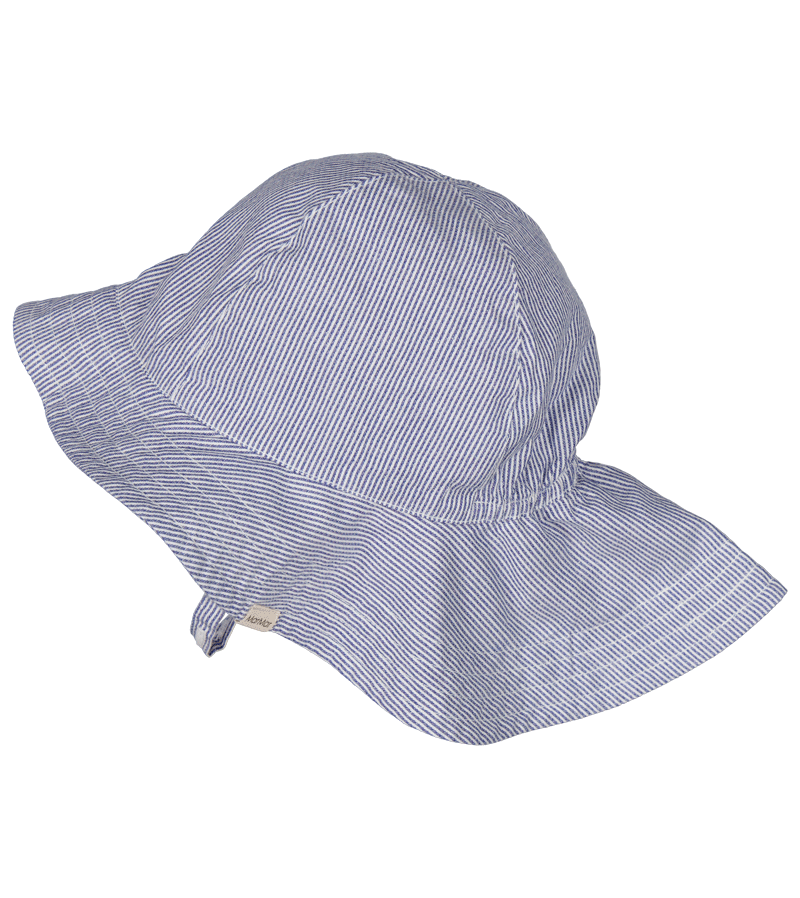 Navy Stripe  Baby Alba Sun Hat by MarMar Copenhagen
