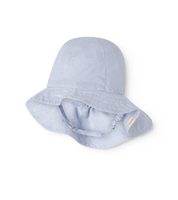 Blue Mist Linen Alba Sunhat by MarMar Copenhagen