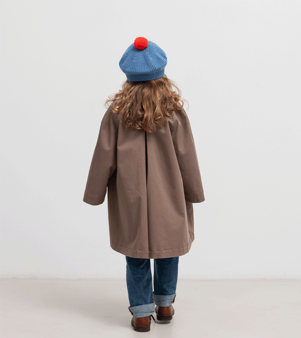 Heaven Blue Alexo Pom Pom Beret by MarMar Copenhagen