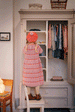 Tomato Stripe Alexo Pom Pom Beret by MarMar Copenhagen
