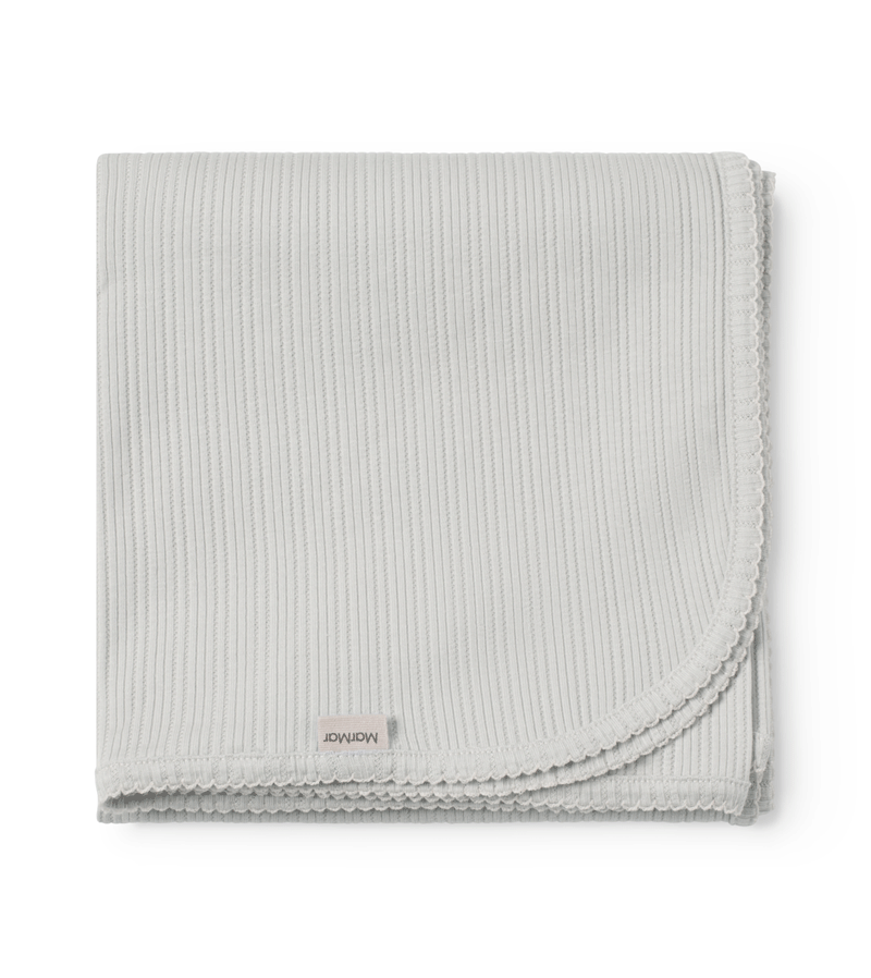 Morning Dew Pointelle Modal Alida Baby Blanket by MarMar Copenhagen