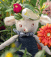 Nuage the Sheep Soft Apres la Pluie Toy by Lucille Michieli