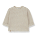 Beige Striped Aubin Fleece Top 1+ in the Family