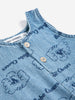 Pickles The Dog all over Denim Playsuit by Bobo Choses