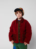 Multicolor Tiles Reversible Sheepskin Jacket by Bobo Choses