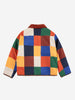 Multicolor Tiles Reversible Sheepskin Jacket by Bobo Choses
