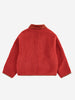 Multicolor Tiles Reversible Sheepskin Jacket by Bobo Choses
