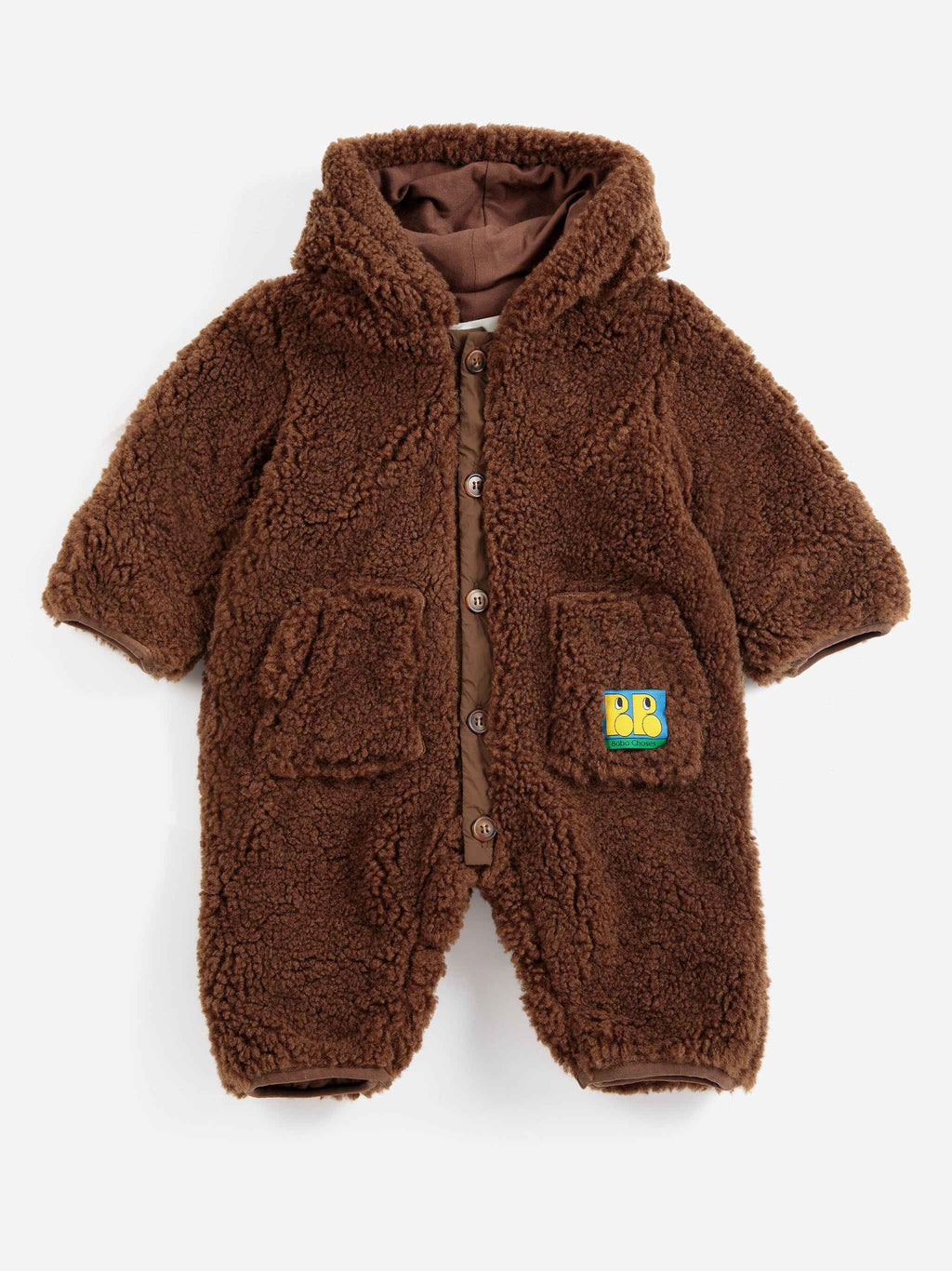 Sheepskin Overall Snowsuit by Bobo Choses