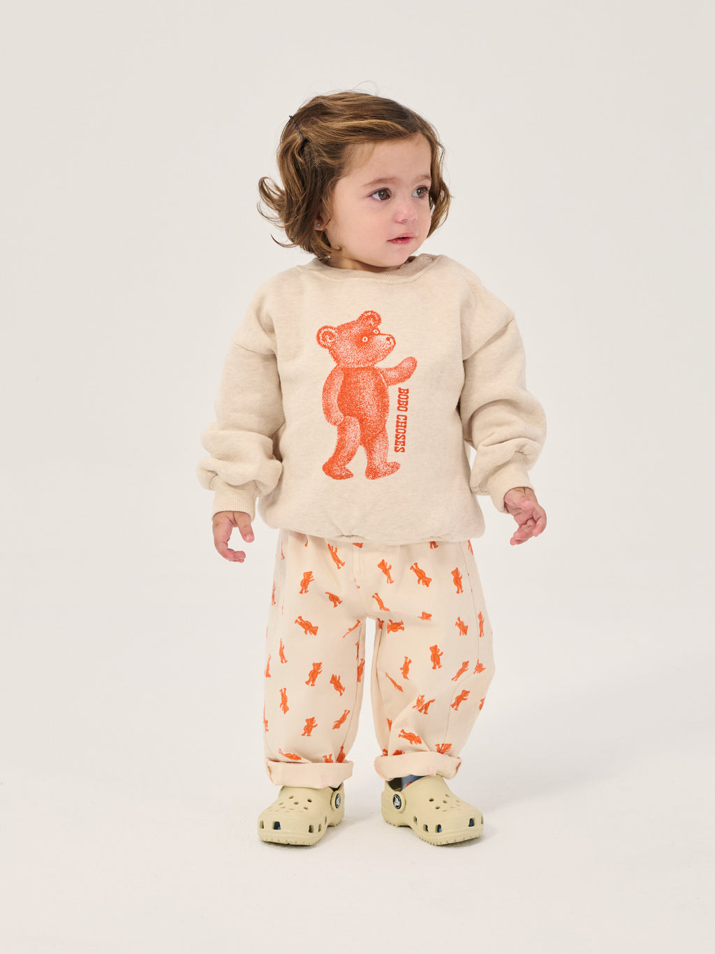 Soft Paw Monster Baby Sweatshirt by Bobo Choses