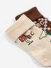 Pack of 2 Mush Monster Duo Socks by Bobo Choses