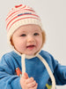 Red Striped Baby Knitted Tie Beanie by Bobo Choses