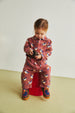 All Over La Oca Woven Overall Jumpsuit by Bobo Choses