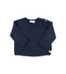 Navy Soft Jersey Baby Top by Buho