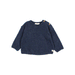 Navy Soft Jersey Baby Top by Buho