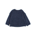 Navy Soft Jersey Baby Top by Buho