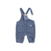 Artic Blue Corduroy Dungarees by Buho