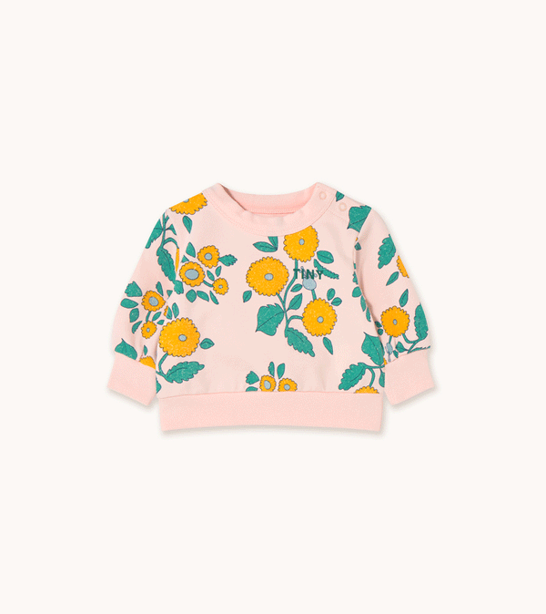 Baby Flowers Sweatshirt by Tinycottons