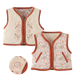 Baby Glade Reversible Gilet with Embroidered Details by Gingersnaps