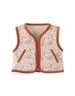 Baby Glade Reversible Gilet with Embroidered Details by Gingersnaps