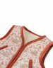 Baby Glade Reversible Gilet with Embroidered Details by Gingersnaps