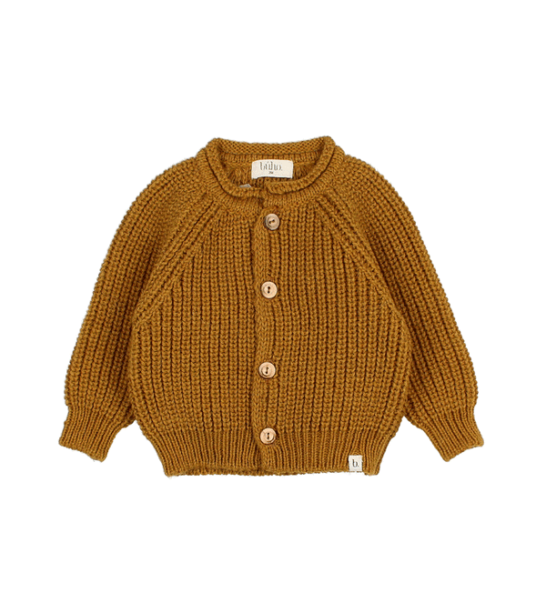 Ochre Soft Knit Cardigan by Buho