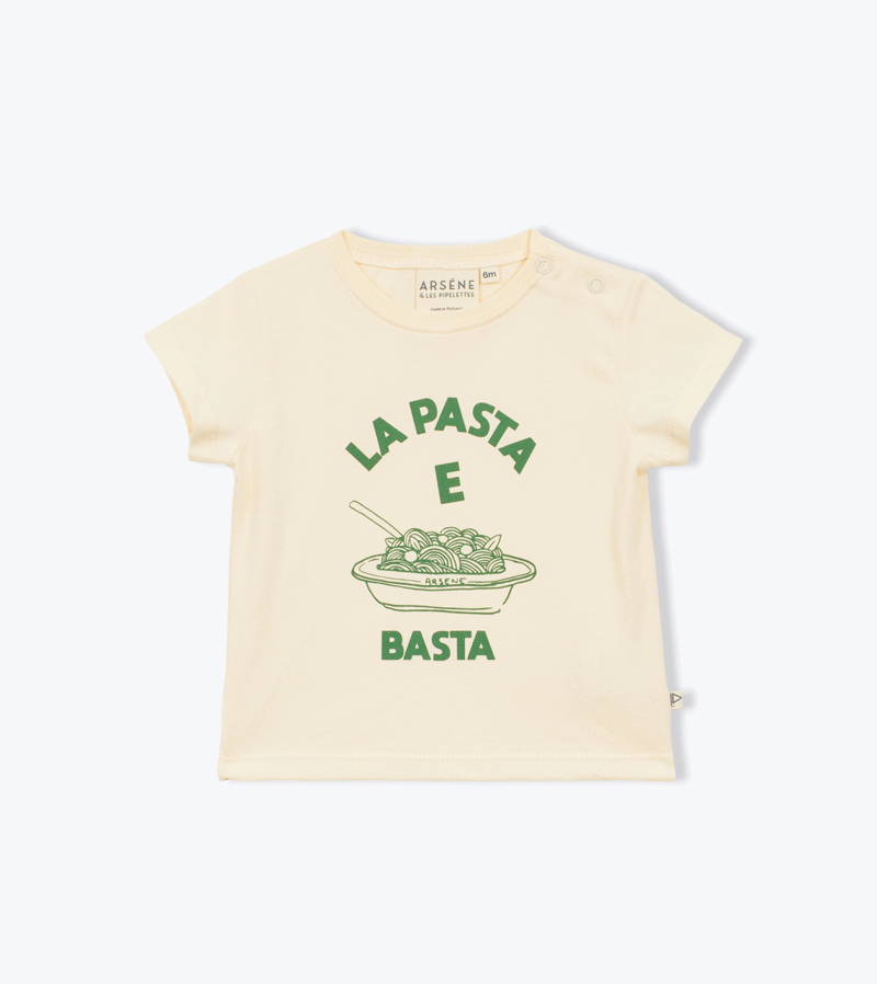 Baby Pasta T-Shirt by Arsene et Les Pipelettes