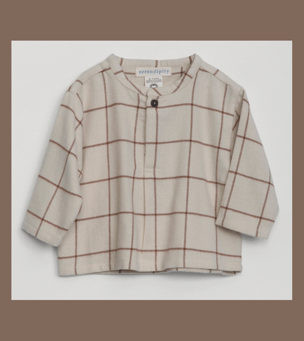 Baby Brushed Peasant Shirt  by Serendipity