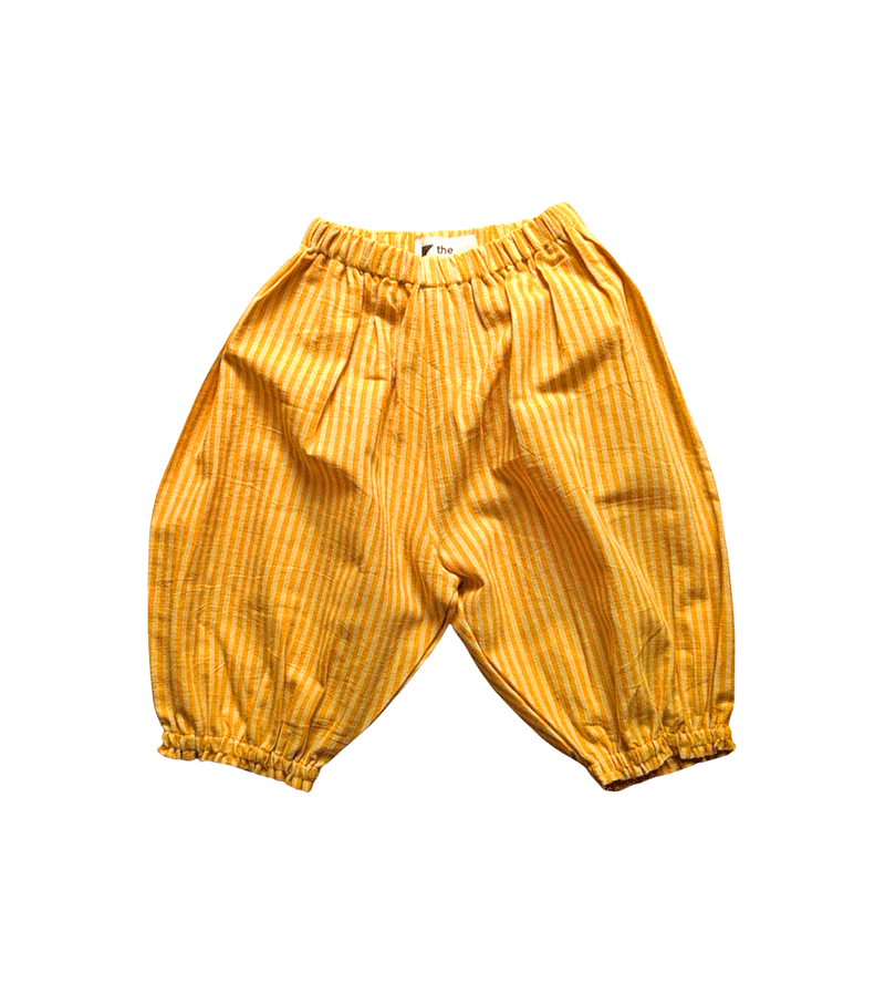 Mango Stripe Handwoven Baby Trousers