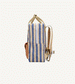 Blue Whale and Sandy Yellow Stripes Wonders of the Deep Sea Backpack by Sticky Lemon
