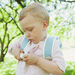 Light Blue 8.5L Backpack by Blafre