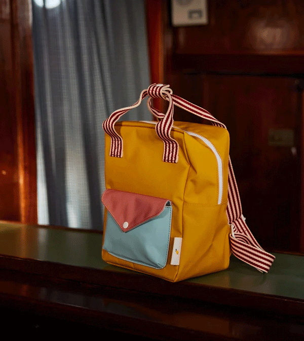 Small Submarine Yellow Wonders of the Sea Back Pack by Sticky Lemon