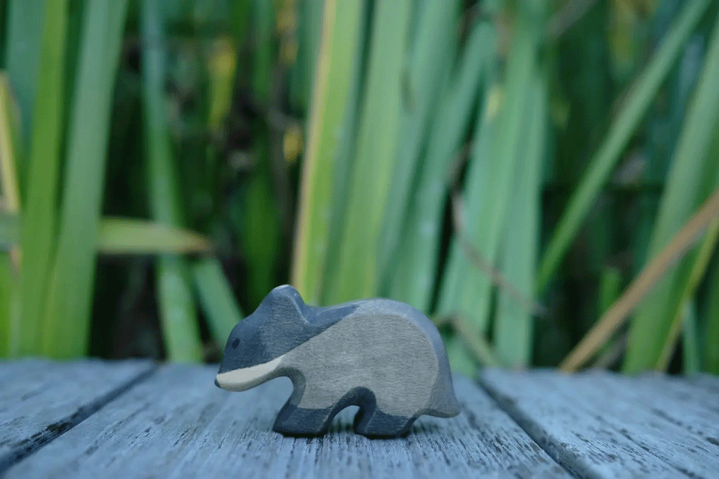 Wooden Badger by Holzwald