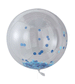 Giant Blue Orb Confetti Balloon by Ginger Ray