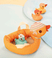 Mama Duck and her Magnetized Ducklings by Lilliputiens