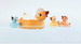Mama Duck and her Magnetized Ducklings by Lilliputiens