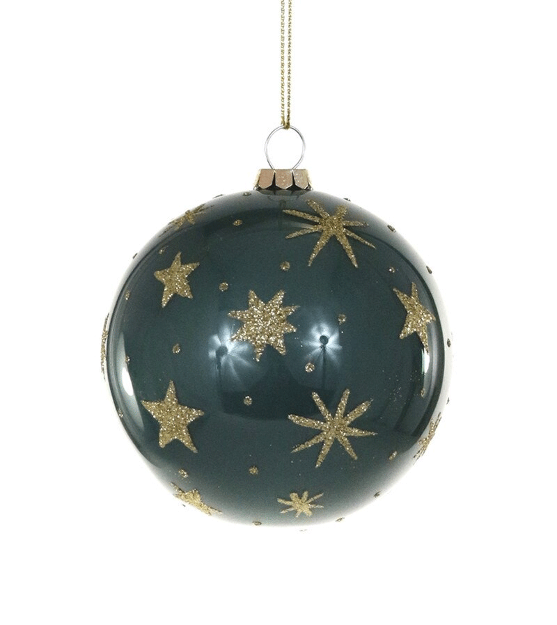 Starry Night Glass Bauble by Cody Foster
