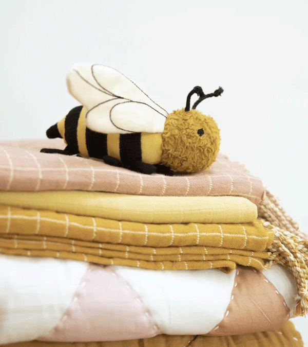 Bolette the Bee Rattle -by Fabelab