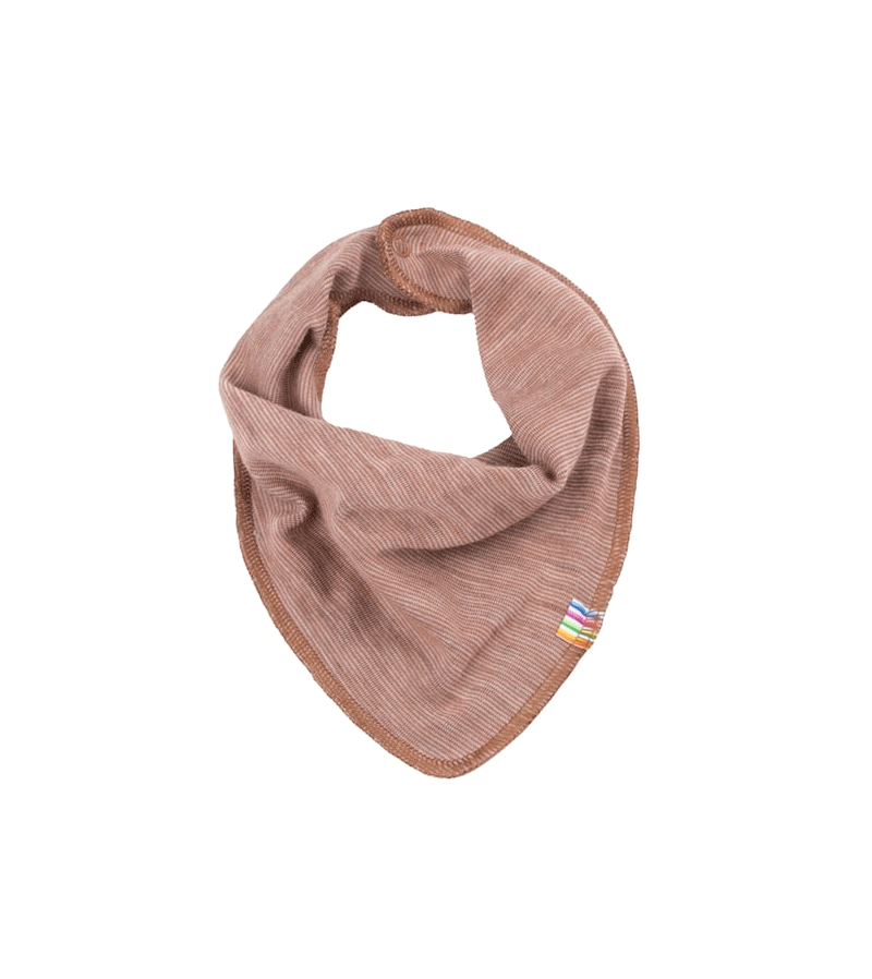 Rust Merino Bandana Bib by Joha