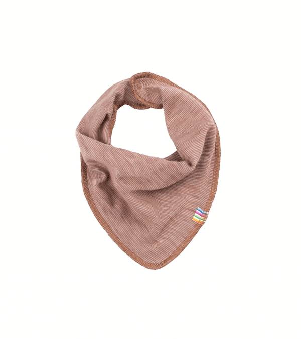 Rust Merino Bandana Bib by Joha
