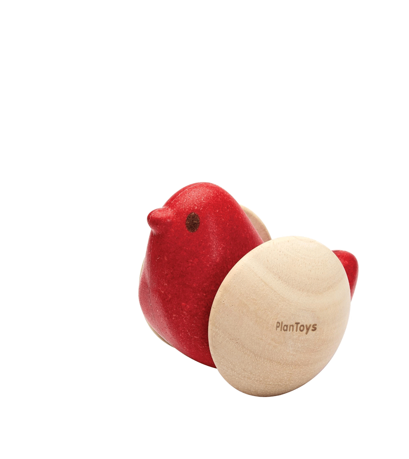 Wooden Bird Rollerby Plan toys