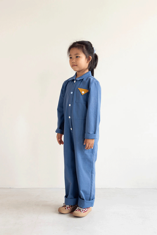 Blue Whale Wonders of the Deep Sea Jumpsuit by Sticky Lemon