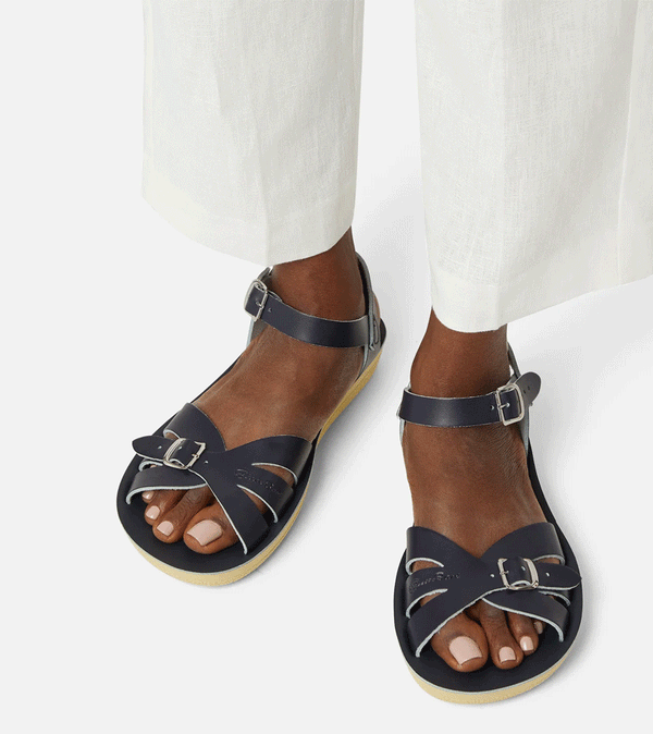 Adult Navy Boardwalk Sandal by Sun-San