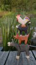 Wooden Brown Dog by Holzwald