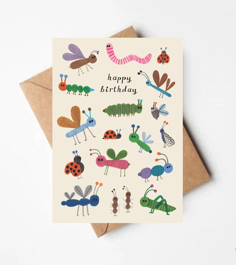 Bugs Birthday Card by Daria Solak